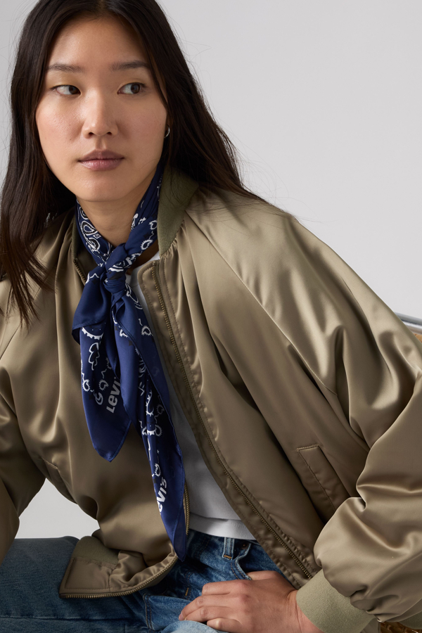 Satin Bandana - Mujer - One Size - Blue / Oakley Bandana Naval Academy