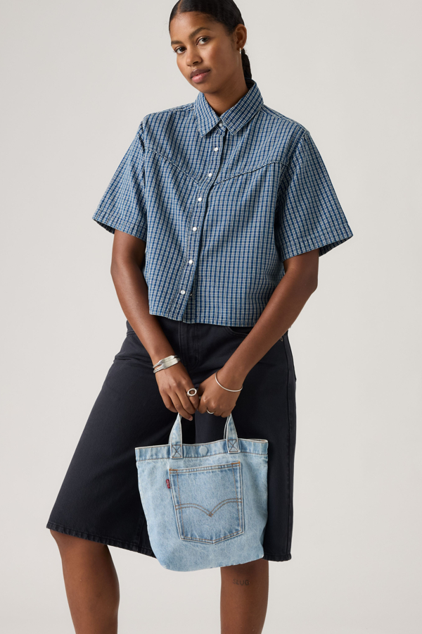 Tote Mini Levi's - Mujer - One Size - Azul / Ocean Indigo Wash 12