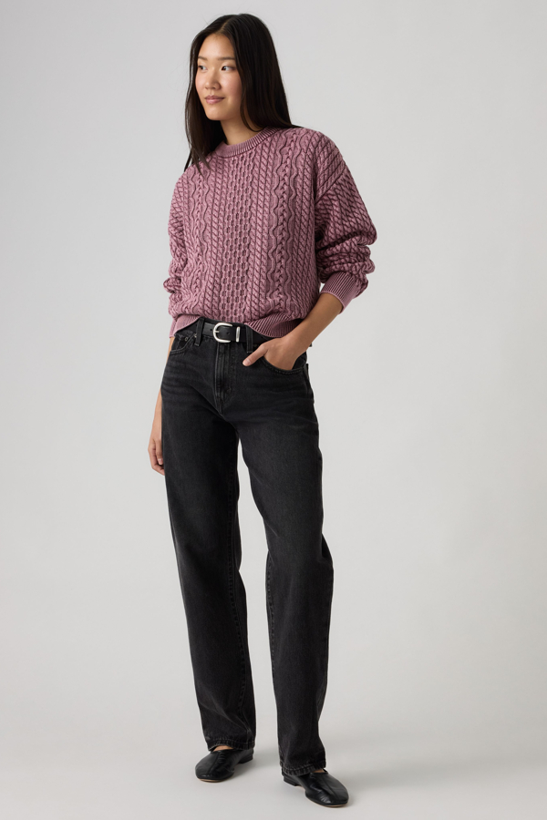 Dad Vaqueros Easy - Mujer - 23X30 - Negro / Rebel Edge