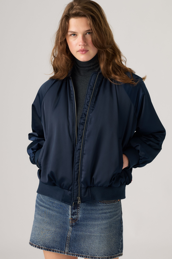 Ruth Bomber Jacket - Hombre - L - Blue / Navy Blazer
