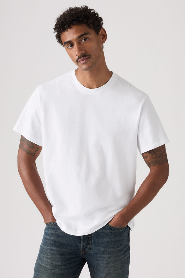 Camiseta Essential - Hombre - XL - Blanco / Bright White