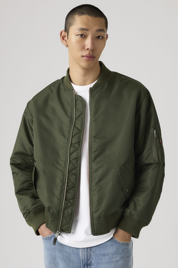 Cazadora bómber - Hombre - XL - Verde / Deep Depths