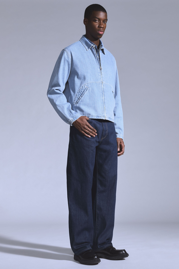 Vaqueros Loose Marker - Hombre - 31X34 - Lavado medio / Blue Well