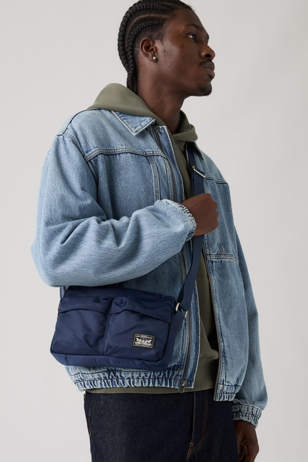 Bandolera Levi's Mission Bay - Hombre - One Size - Azul / Navy Blazer