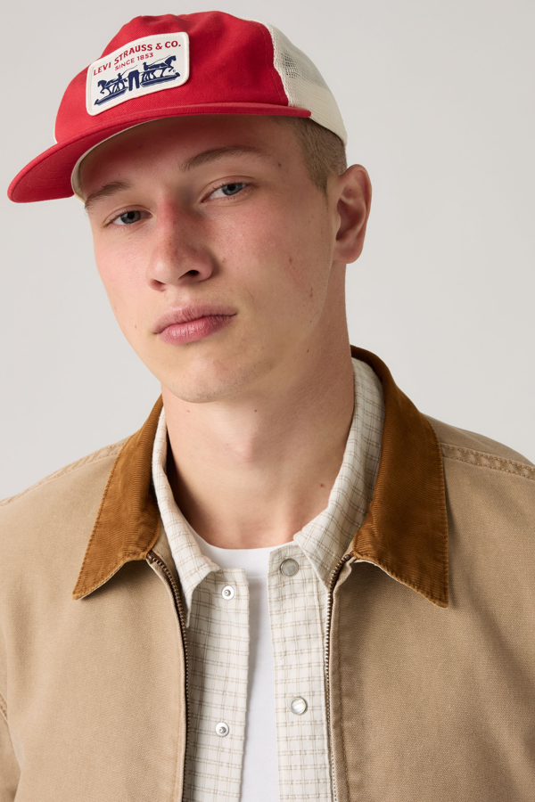 Presidio Trucker Cap - Hombre - One Size - Rojo / Urban Red