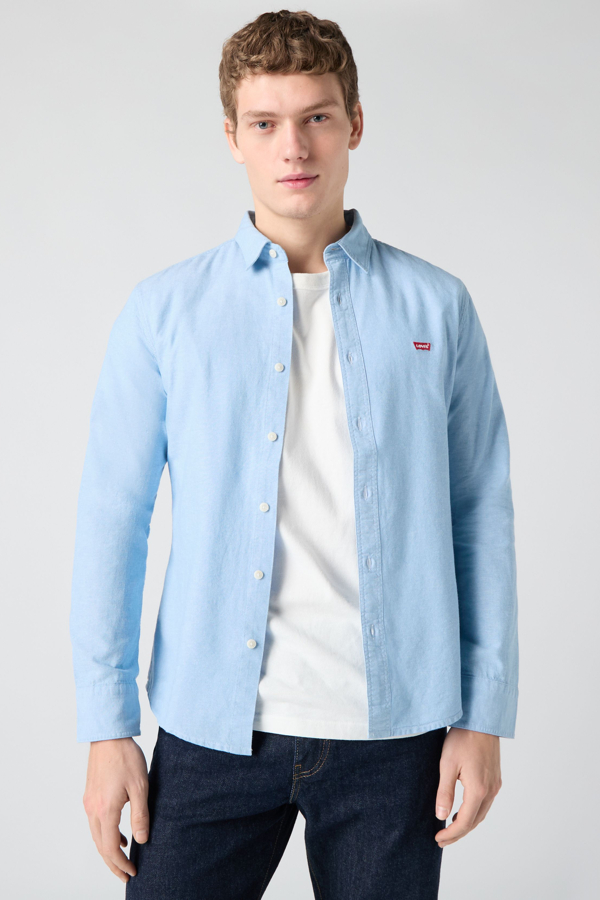 Camisa corte ajustado Battery Housemark - Hombre - 2XL - Azul / Allure