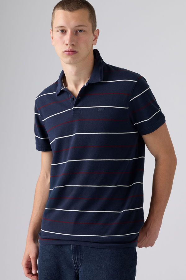 Original Polo - Men - L - Blue / Doyle Stripe Navy Blazer