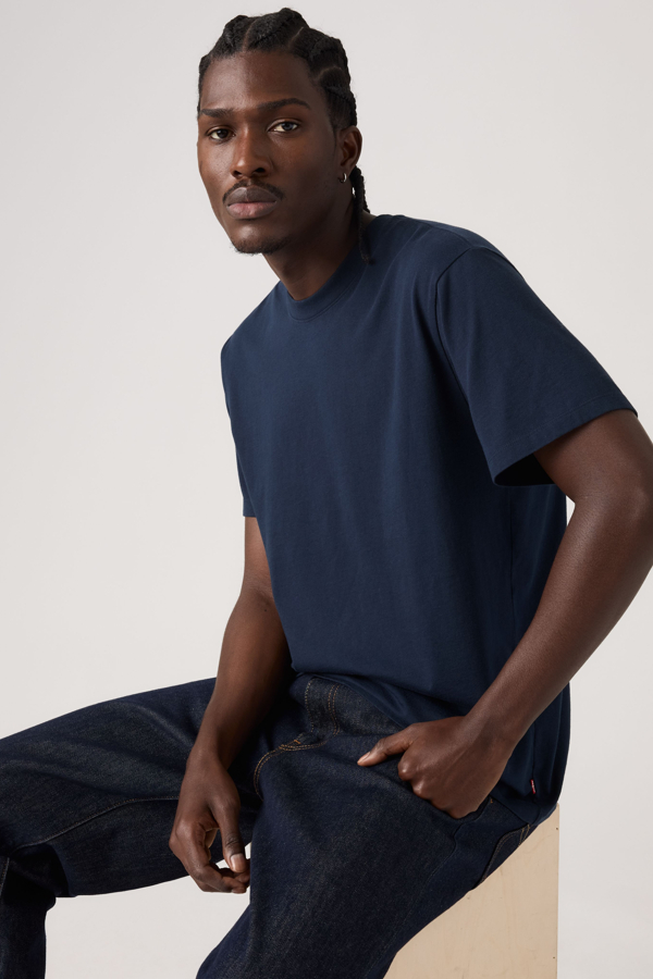Camiseta Essential - Hombre - XL - Azul / Navy Blazer