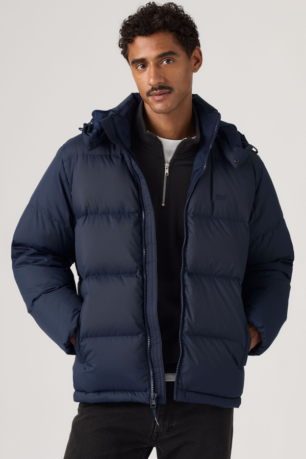 Rockwell Hooded Puffer - Hombre - M - Azul / Navy Blazer Rip Stop