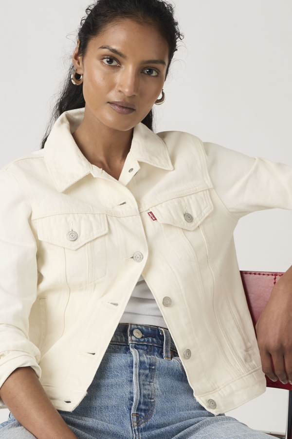 Trucker Jacket Original - Mujer - M - Azul / Blank Impact