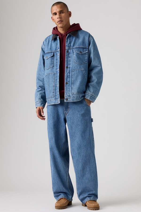 Extra Baggy Utility Vaqueros - Hombre - 28X32 - Medium Wash / Kite Express