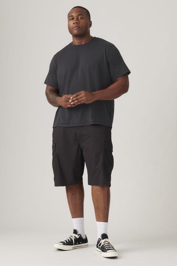 Carrier Cargo Shorts (Big & Tall) - Hombre - 44 - Negro / Meteorite Lightweight
