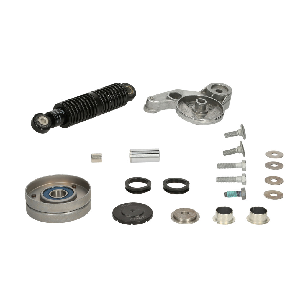 Kit de réparation, bras de serrage - courroie trapézoïdale INA, par ex. pour Audi, VW, Skoda