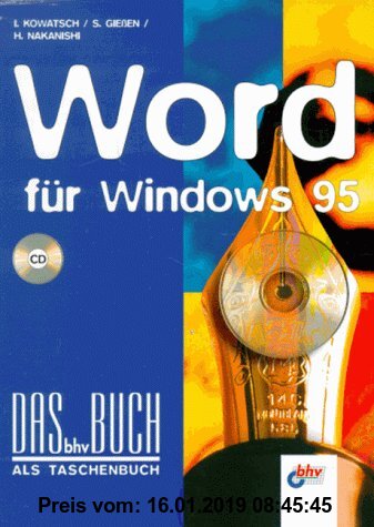 Gebr. - Word für Windows 95, m. CD-ROM