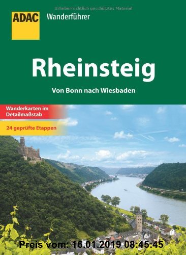 Gebr. - ADAC Wanderführer Rheinsteig
