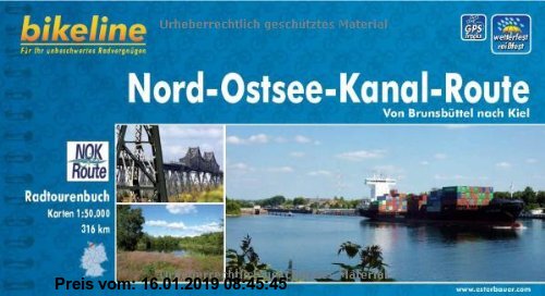 Gebr. - Nord-Ostsee-Kanal-Route, wetterfest/reißfest