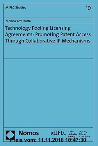 Gebr. - Technology Pooling Licensing Agreements: Promoting Patent Access Through Collaborative IP Mechanisms (MIPLC Studies)
