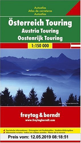 Gebr. - Österreich Touring 1 : 150 000. Autoatlas