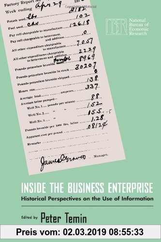 Gebr. - Inside the Business Enterprise: Historical Perspectives on the Use of Information (National Bureau of Economic Research Conference Report (Pap