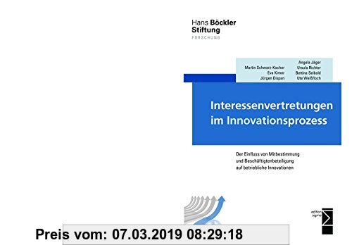 Gebr. - Interessenvertretungen im Innovationsprozess: Der Einfluss von Mitbestimmung und Beschäftigtenbeteiligung auf betriebliche Innovationen
