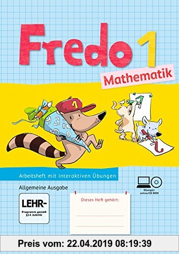 Fredo Mathematik Ausgabe A 1. Schuljahr. Arbeitsheft mit CD-ROM