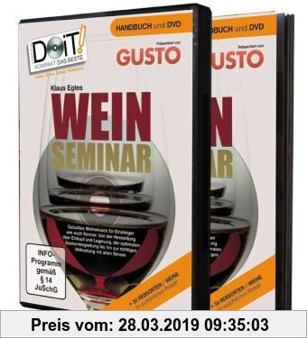 Gebr. - Weinseminar - Handbuch und DVD: Weinwissen für Einsteiger und Kenner - einzigartig als 68 Seiten Handbuch und 152 Minuten DVD!