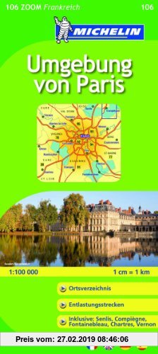 Gebr. - MICHELIN Zoomkarte Paris und Umgebung