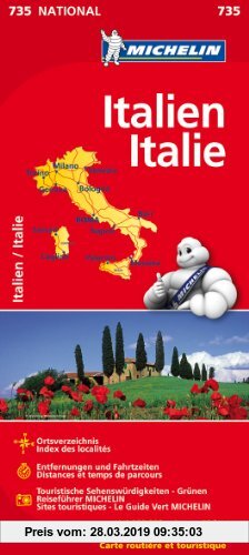 Gebr. - Italien (Michelin Nationalkarte)