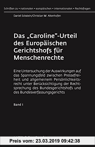 Gebr. - Das Caroline-Urteil des Europäischen Gerichtshofs für Menschenrechte