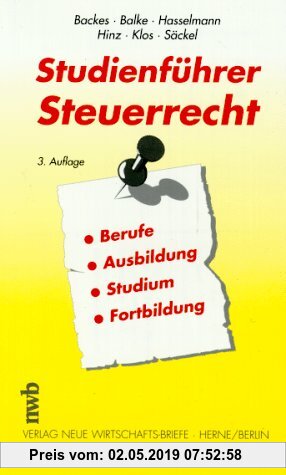Gebr. - Studienführer Steuerrecht