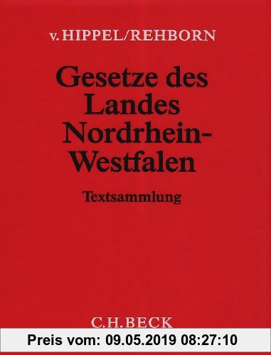 Gebr. - Gesetze des Landes Nordrhein-Westfalen  104. Ergänzungslieferung: Rechtsstand: 1. März 2009