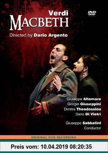 Gebr. - Dario Argento: Verdi: Macbeth (Novara 2013) [DVD]