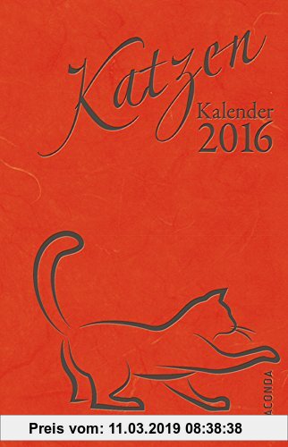Katzen 2016: Taschenkalender