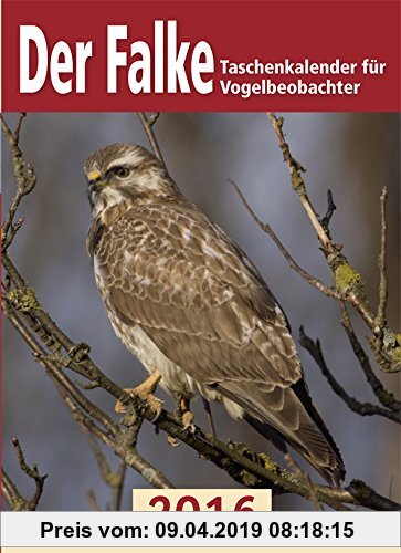 Der Falke-Taschenkalender für Vogelbeobachter 2016