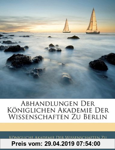 Gebr. - Abhandlungen Der Königlichen Akademie Der Wissenschaften Zu Berlin