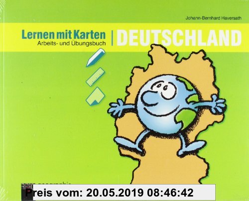 Gebr. - Lernen mit Karten - Deutschland: Arbeits- und Übungsbuch