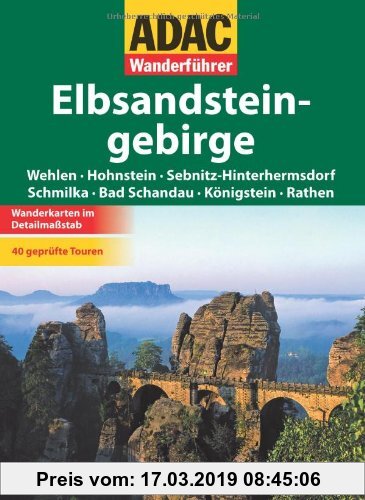 Gebr. - ADAC Wanderführer Elbsandsteingebirge