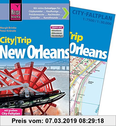 Reise Know-How CityTrip New Orleans: Reiseführer mit Faltplan und kostenloser Web-App