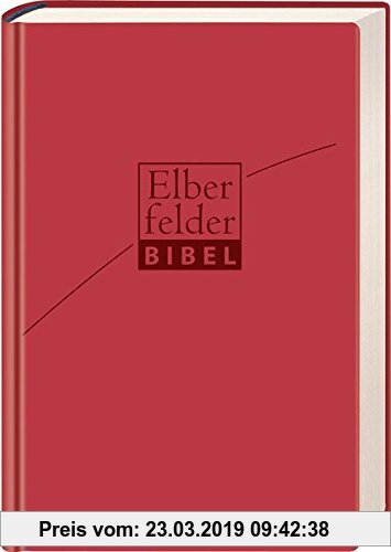 Gebr. - Elberfelder Bibel - Senfkornausgabe, ital. Kunstleder rosso
