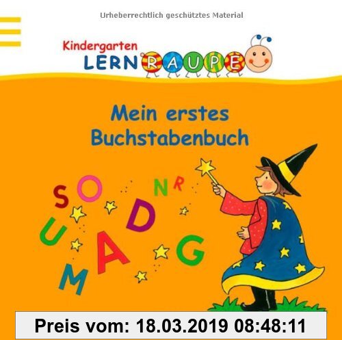 Gebr. - Lernraupe - Mein erstes Buchstabenbuch (Kindergarten-Lernraupe)