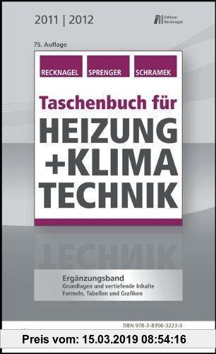 Gebr. - Taschenbuch für Heizung + Klimatechnik 11/12: Ergänzungsband