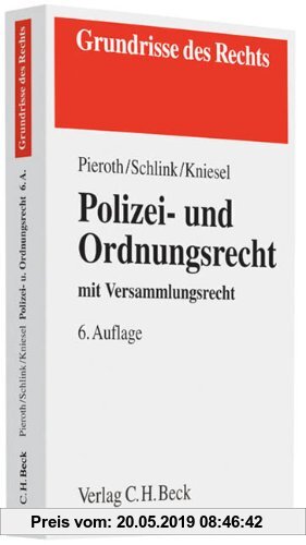 Gebr. - Polizei- und Ordnungsrecht: mit Versammlungsrecht, Rechtsstand: voraussichtlich Juni 2010