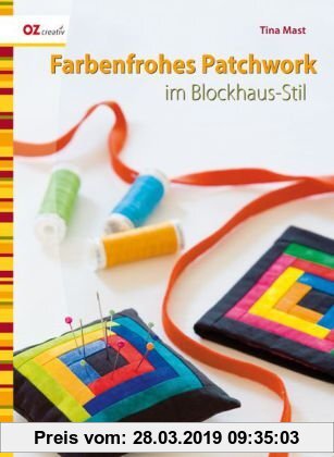 Gebr. - Farbenfrohes Patchwork im Blockhaus-Stil
