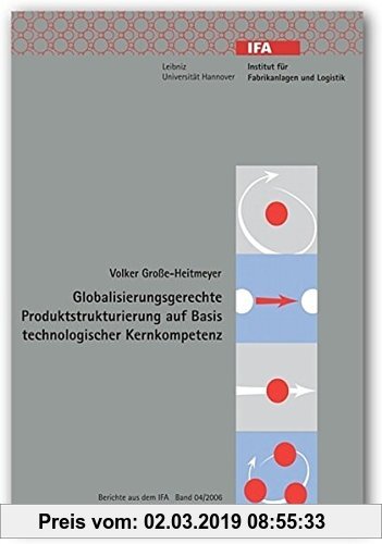Gebr. - Globalisierungsgerechte Produktstrukturierung auf Basis technologischer Kernkompetenz (Berichte aus dem IFA)