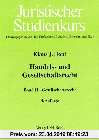 Gebr. - Handelsrecht und Gesellschaftsrecht, Bd.2, Gesellschaftsrecht