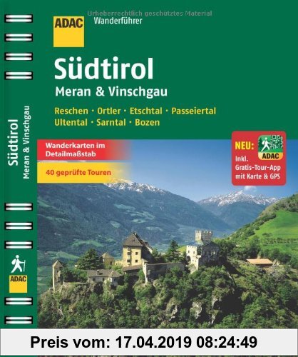 Gebr. - ADAC Wanderführer Südtirol Meran und Vinschgau