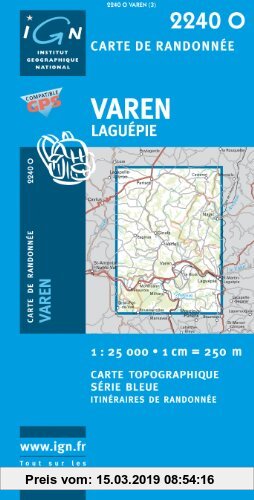 Gebr. - Varen / Laguepie 1 : 25 000: Ign2240o