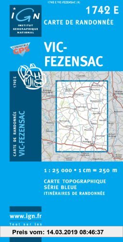Gebr. - Vic-Fezensac 1 : 25 000