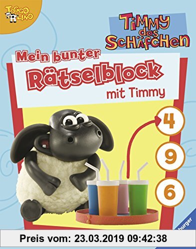 Gebr. - Mein bunter Rätselblock mit Timmy (Timmy das Schäfchen)