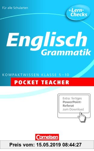 Gebr. - Englisch. Sekundarstufe I . Grammatik: Kompaktwissen Klasse 5-10